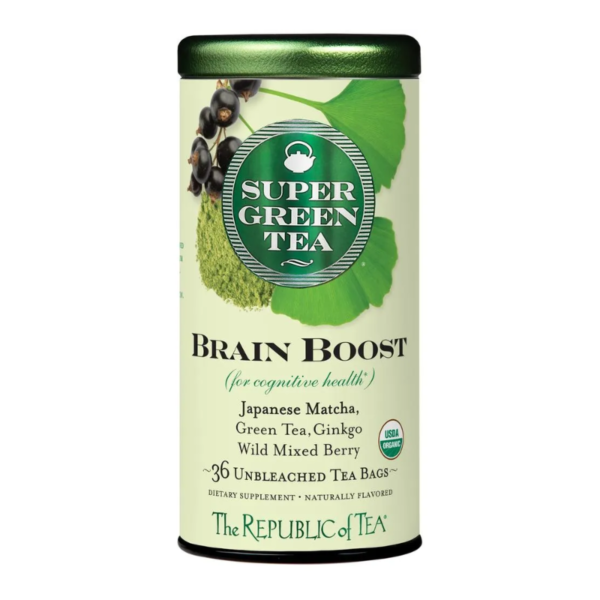 Organic Brain Boost SuperGreen Tea Bags